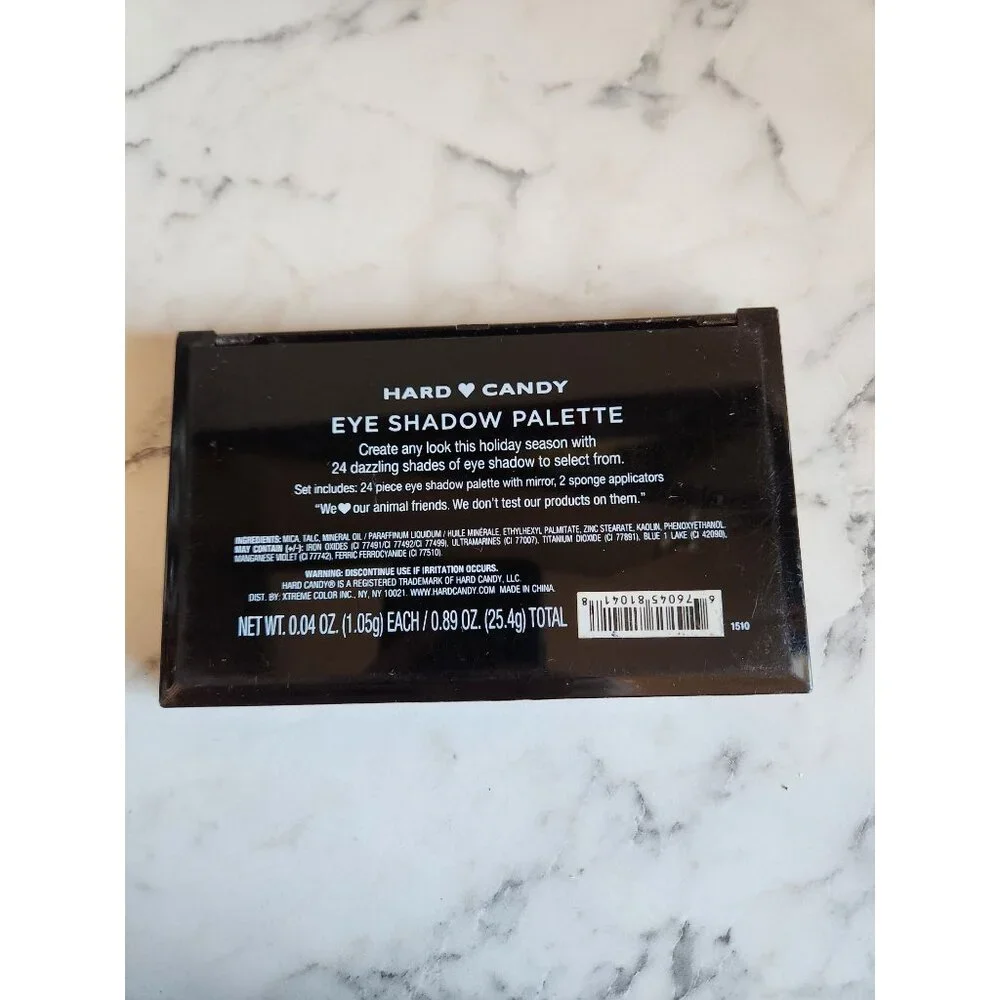 Hard Candy Eyeshadow Palette - 24 Shades With Mirror
